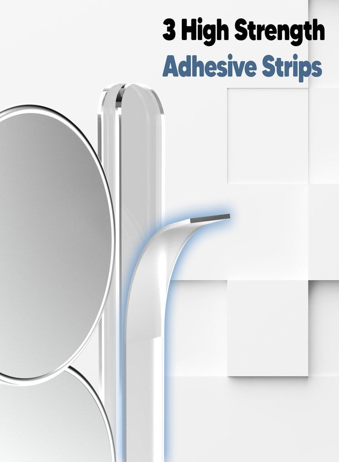 GALVANOX Wall Mounted Holder for Nespresso Vertuo Pods Organizer, 10 Capsule Stick On with Adhesive Backing - Low Profile Vertuoline Wall Mount, Under Cabinet (Clear Acrylic) - Image 4